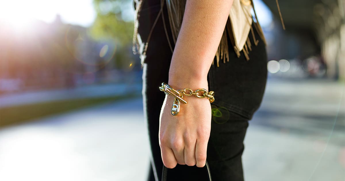 bracelet pour femme en or